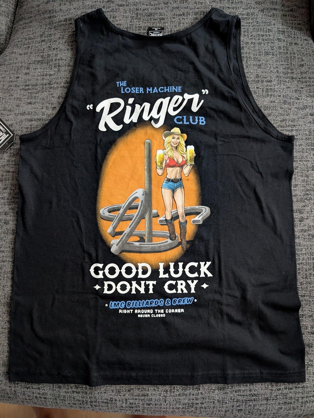 Loser Machine Ringer Club Tank M - Picture 4 of 7